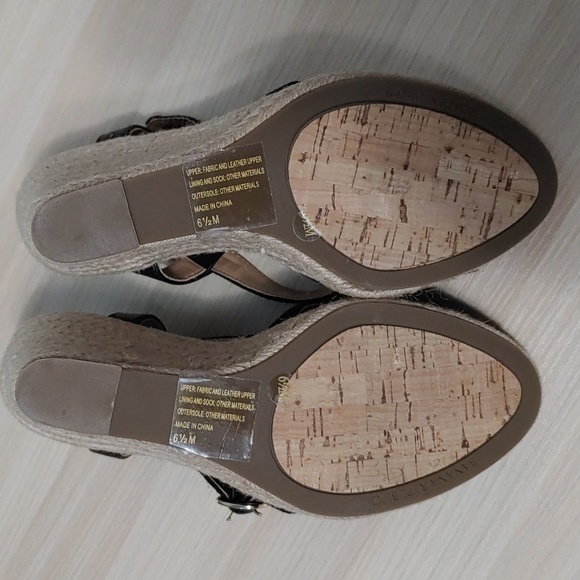 Banana Republic Wedged Heel Espadrilles  Size 6.5  New Condition - Picture 5 of 7